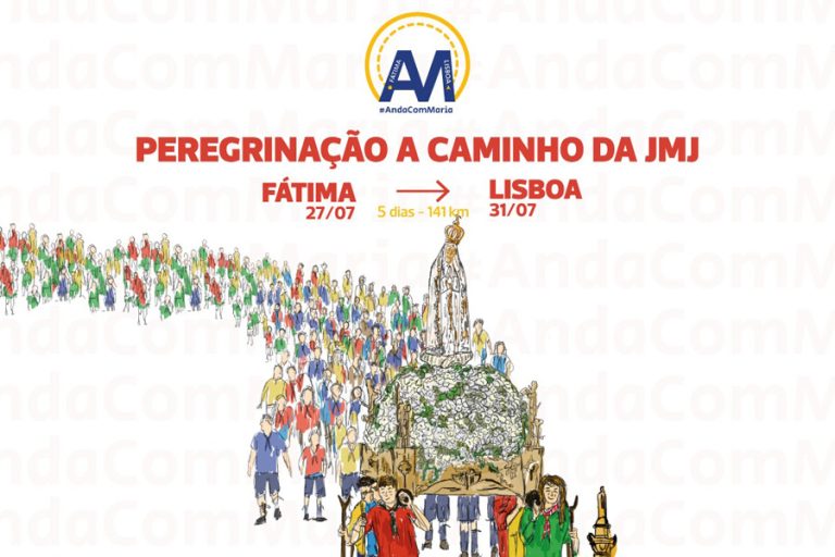 Escutismo Peregrinação Anda Maria traz Imagem Peregrina até JMJ