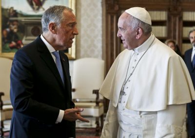 «Fratelli Tutti»: Presidente da República afirma que encíclica do Papa é «de uma coragem ilimitada, um grito brutal e expressão de um poder mobilizador»