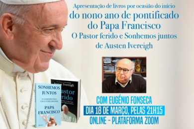 Lisboa: Livros «O Pastor ferido» e «Sonhemos juntos» apresentados por Eugénio Fonseca