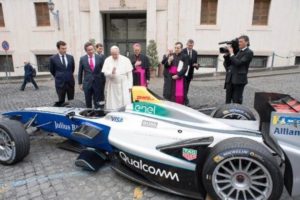 Vaticano: Fórmula E «acelera» com a bênção do Papa