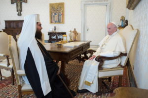 Vaticano: Papa recebeu patriarca ortodoxo da República Checa e Eslováquia