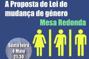 Lisboa: Colóquio sobre «A proposta de lei de mudança de género»