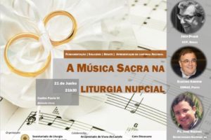 Viana do Castelo: Diocese promove encontro sobre «Música Sacra na Liturgia Nupcial»