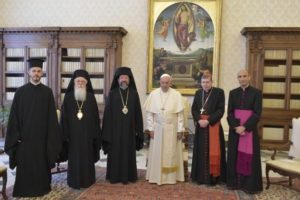 Ecumenismo: Papa alertou para «progressiva cegueira da fé cristã» na sociedade