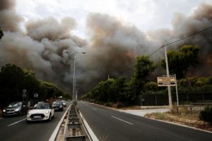 Incêndios/Grécia: Papa mostra-se «profundamente entristecido» com tragédia