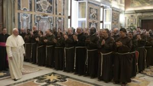 Vida Consagrada: Papa Francisco pediu aos Capuchinhos testemunho de «unidade, comunhão e diálogo»