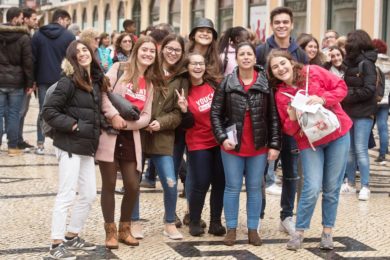 Lisboa: Youcat Bible Day levou 2500 jovens às ruas da Baixa