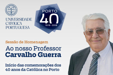 Porto: Homenagem da UCP a Francisco Carvalho Guerra