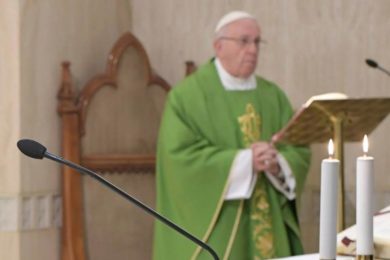 Vaticano: «A Igreja cresce no silêncio», disse o Papa (c/vídeo)