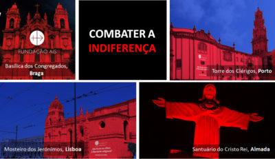Liberdade Religiosa: Fundação Ajuda à Igreja que Sofre vai iluminar monumentos de vermelho