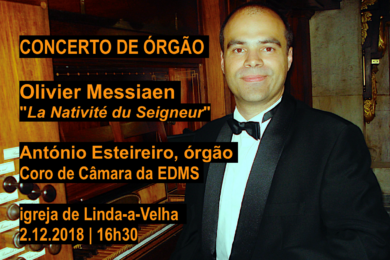 Igreja/Música: Ciclo de órgão «La Nativité du Seigneur»