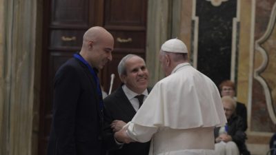 Vaticano: Papa defendeu o «ideal de partilha e promoção da pessoa com deficiência»