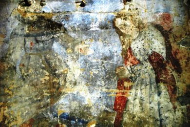 Guarda: Pintura mural descoberta na Igreja Paroquial de Videmonte