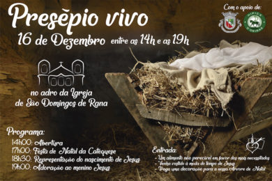 Lisboa: «Presépio Vivo» no adro da Igreja de São Domingos Rana