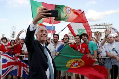 JMJ 2022: Jornada em Lisboa é «vitória da língua portuguesa e da lusofonia» - Presidente da República (c/vídeo)