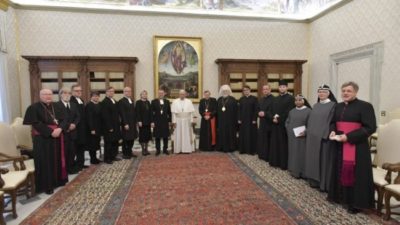 Ecumenismo: Papa realça «compromisso comum» pela «justiça» a delegação Luterana da Finlândia