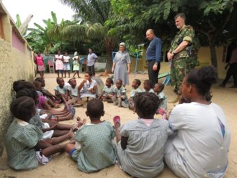 Ordinariato Castrense: Bispo destina renúncia quaresmal à construção de uma cantina social em São Tomé e Príncipe