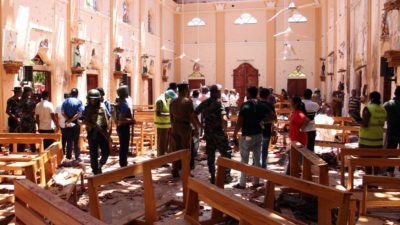 Sri Lanka: Papa condena atentados e «violência cruel» em dia de Páscoa
