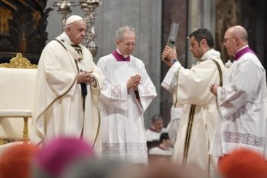 Homilia do Papa Francisco na Missa Crismal de 2019