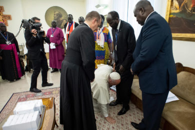 Sudão do Sul: Gesto do Papa pode ajudar a processo de reconciliação e de paz