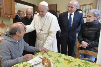 Vaticano: Papa Francisco visitou pessoas com doença de Alzheimer (c/vídeo)