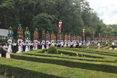 Tomar: A beleza da Festa dos Tabuleiros deve ter continuidade na vida, disse o bispo de Santarém (c/fotos)
