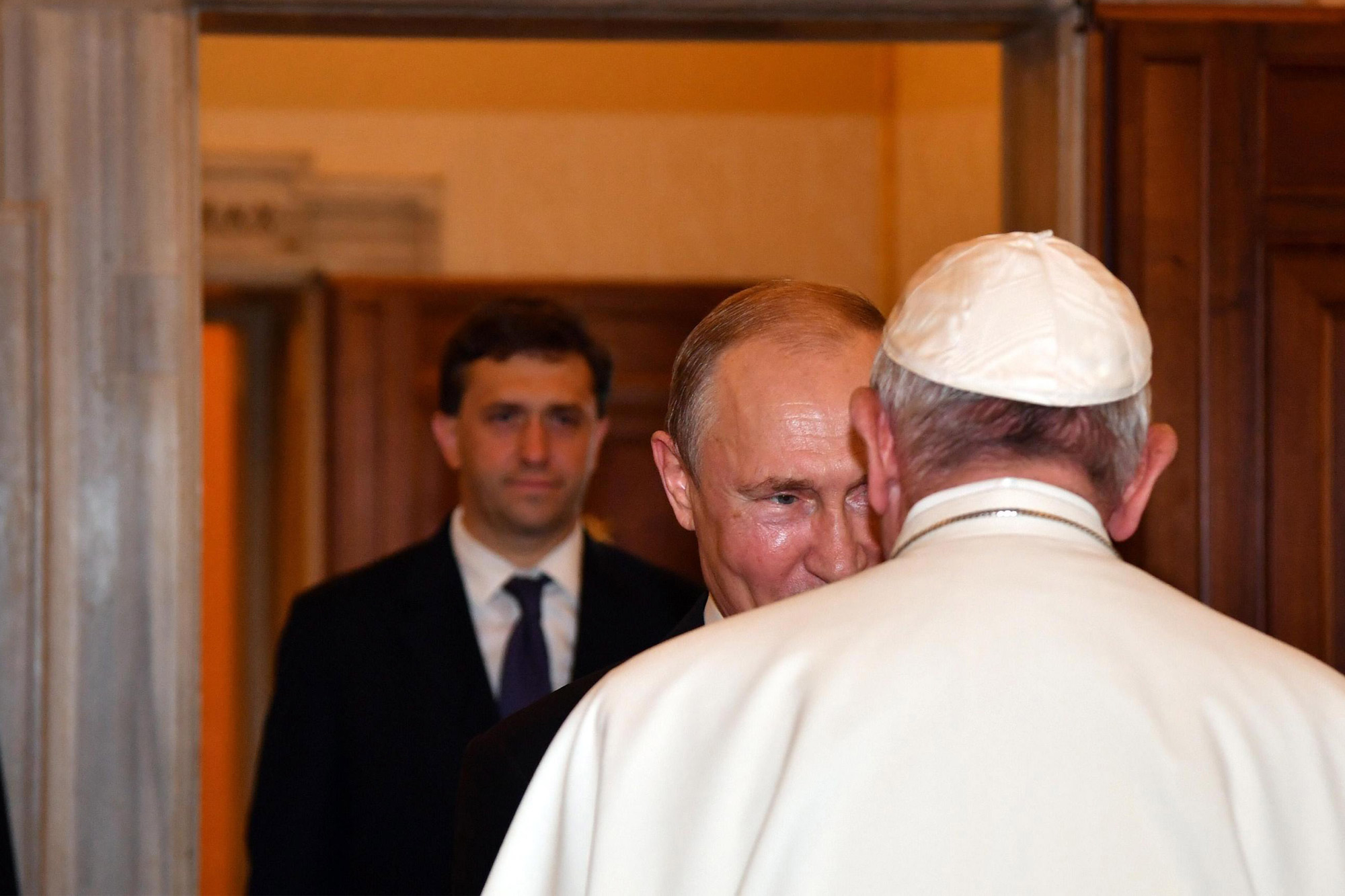 Encontro privado com o Presidente da Federação Russa, Vladimir Putin —  Biblioteca