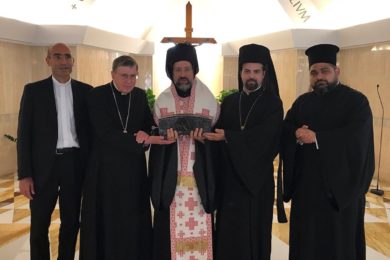 Ecumenismo: Papa ofereceu uma relíquia de São Pedro ao patriarca Bartolomeu I