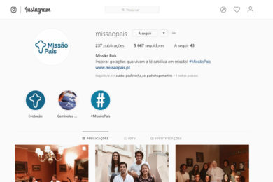 Media: Instagram da Missão País quer ser «ponto de contacto» com qualquer pessoa (c/áudio)