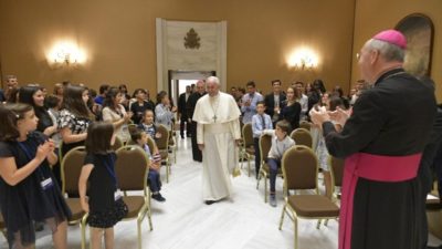 Vaticano: Papa Francisco recebeu utentes de instituição de Braga