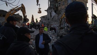 Albânia: Papa manifestou proximidade com as vítimas do terramoto