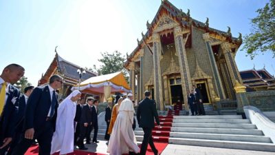 Tailândia: Papa visitou patriarca supremo dos budistas, elogiando clima de liberdade religiosa