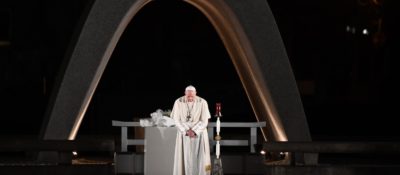 Japão: Papa discursa em Hiroxima, considerando um «crime» e «imoral» a posse e uso de armas nucleares (c/vídeo e fotos)