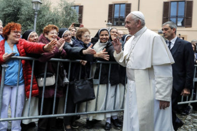 Cáritas: «Não se ajuda o pobre à distância; precisamos tocar as chagas» - Papa Francisco