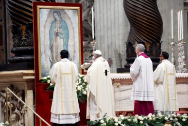 Vaticano: Papa assinala festa de Nossa Senhora de Guadalupe