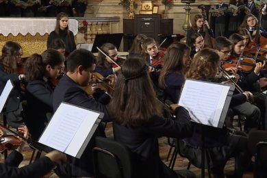 Cultura: Academia de Santa Cecília tocou música de Natal inédita, a partir de poema de José Régio (c/vídeo)