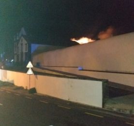 Açores: Incêndio atingiu igreja de Santa Ana, na ilha do Faial