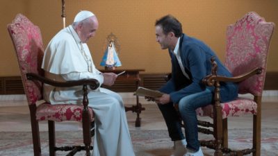 Igreja/Media: Papa Francisco conversa sobre o Credo na televisão italiana