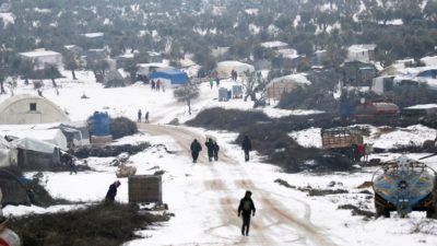 Síria: Vaga de frio ameaça populações, denunciam responsáveis católicos