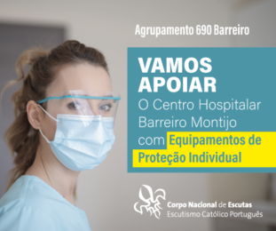 Covid-19: Escuteiros doam cinco mil euros de material ao Hospital do Barreiro
