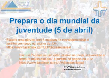 Vila Real: Jovens desafiados a assinalar Dia Mundial da Juventude 2020