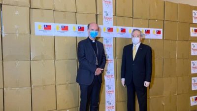 Covid-19: Vaticano recebe 280 mil máscaras de Taiwan