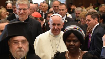 Vaticano: Papa reafirma compromisso «irreversível» com o ecumenismo em data histórica
