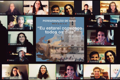 EJNS: Jovens fazem peregrinação virtual ao Santuário de Fátima