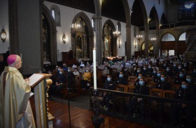 Funchal: Bispo questiona se a sociedade pode viver sem Deus na celebração do Dia da Padroeira da GNR