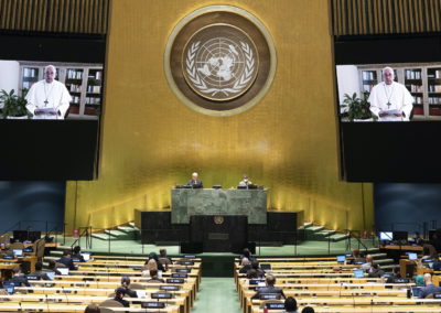 Nações Unidas: Papa pede «mudança de rumo» a nível global, depois da pandemia (c/vídeo)