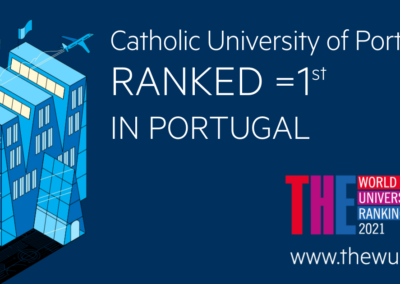 Ensino: UCP considerada a melhor Universidade em Portugal