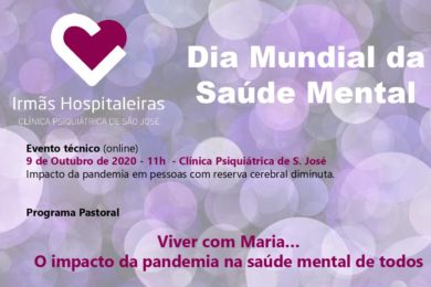Covid-19: Irmãs Hospitaleiras do Sagrado Coração de Jesus promovem reflexão sobre impacto da pandemia na saúde mental