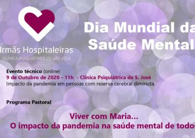 Covid-19: Irmãs Hospitaleiras do Sagrado Coração de Jesus promovem reflexão sobre impacto da pandemia na saúde mental