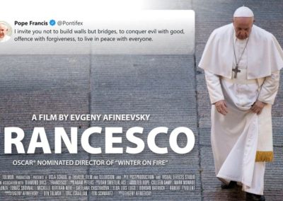 Vaticano: Novo documentário retrata pontificado do Papa Francisco